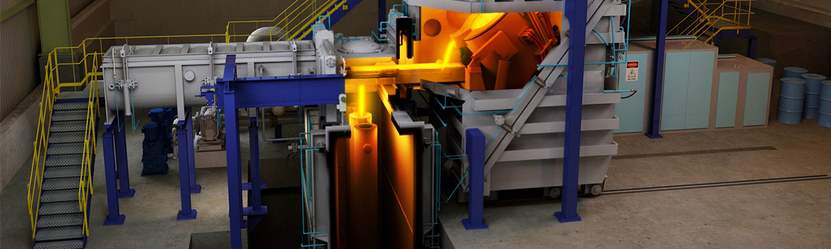 монтаж промышленных вакуумных индукционных печей
